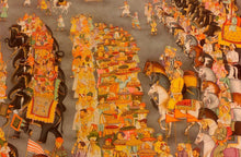 Load image into Gallery viewer, Handmade Shah Jahan Padshahnama Finest Wall Decor Large Art Work
