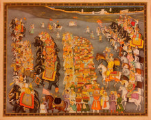 Load image into Gallery viewer, Handmade Shah Jahan Padshahnama Finest Wall Decor Large Art Work
