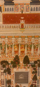 Badi Mahal of Udaipur Finest Museum Quality Large Royal Art Work