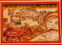 Load image into Gallery viewer, Gogunda Festival Celebration Finest Udaipur Indian Miniature Painting
