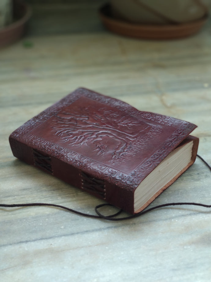 Tree of Life Leather Diary