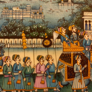 Udaipur Procession Painting