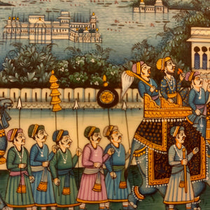 Udaipur Procession Painting