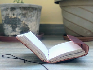 Brown Colour Plain Vintage Leather Diary Journal Handmade Notebook