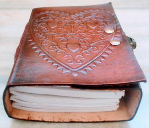 Locked Leather Notebook