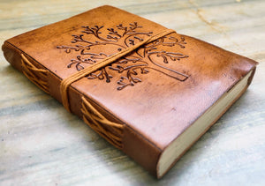 Tree of Life Refillable Leather Journal For Men and Women Notebook