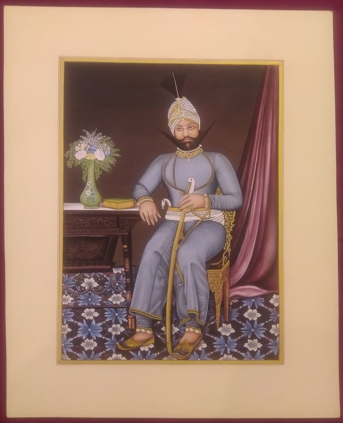 Indian Maharajah Painting