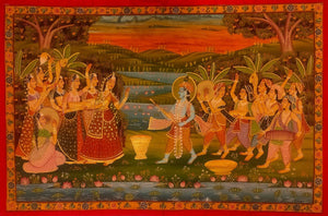 Indian Miniature Pichwai painting